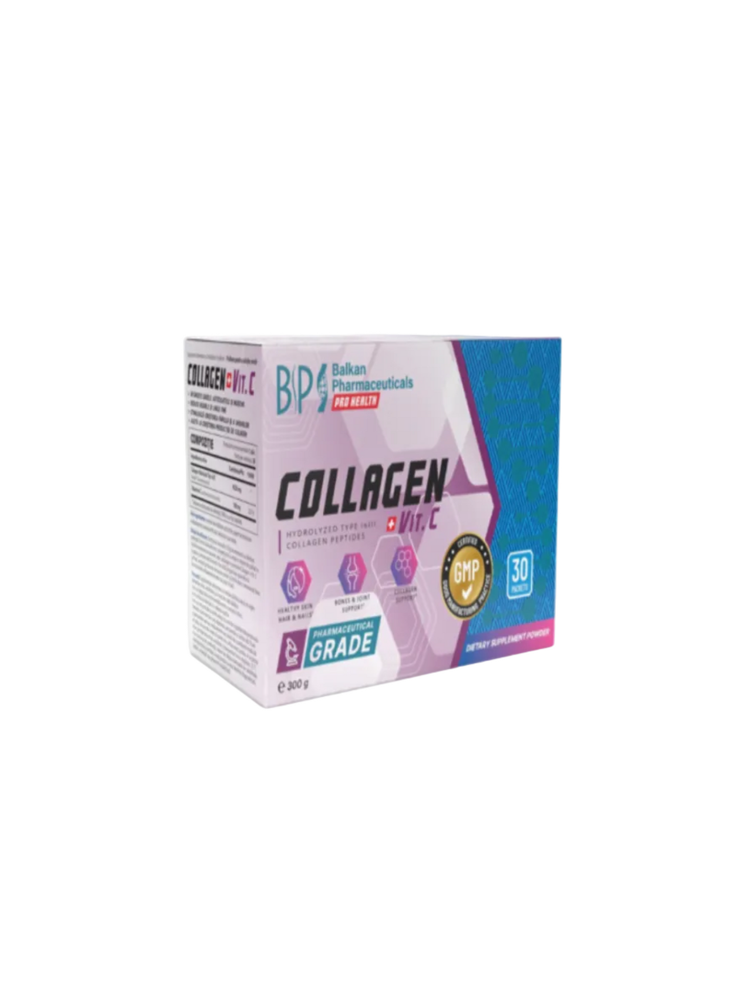 COLLAGEN + VIT C, 300 GR, 30 PLIC