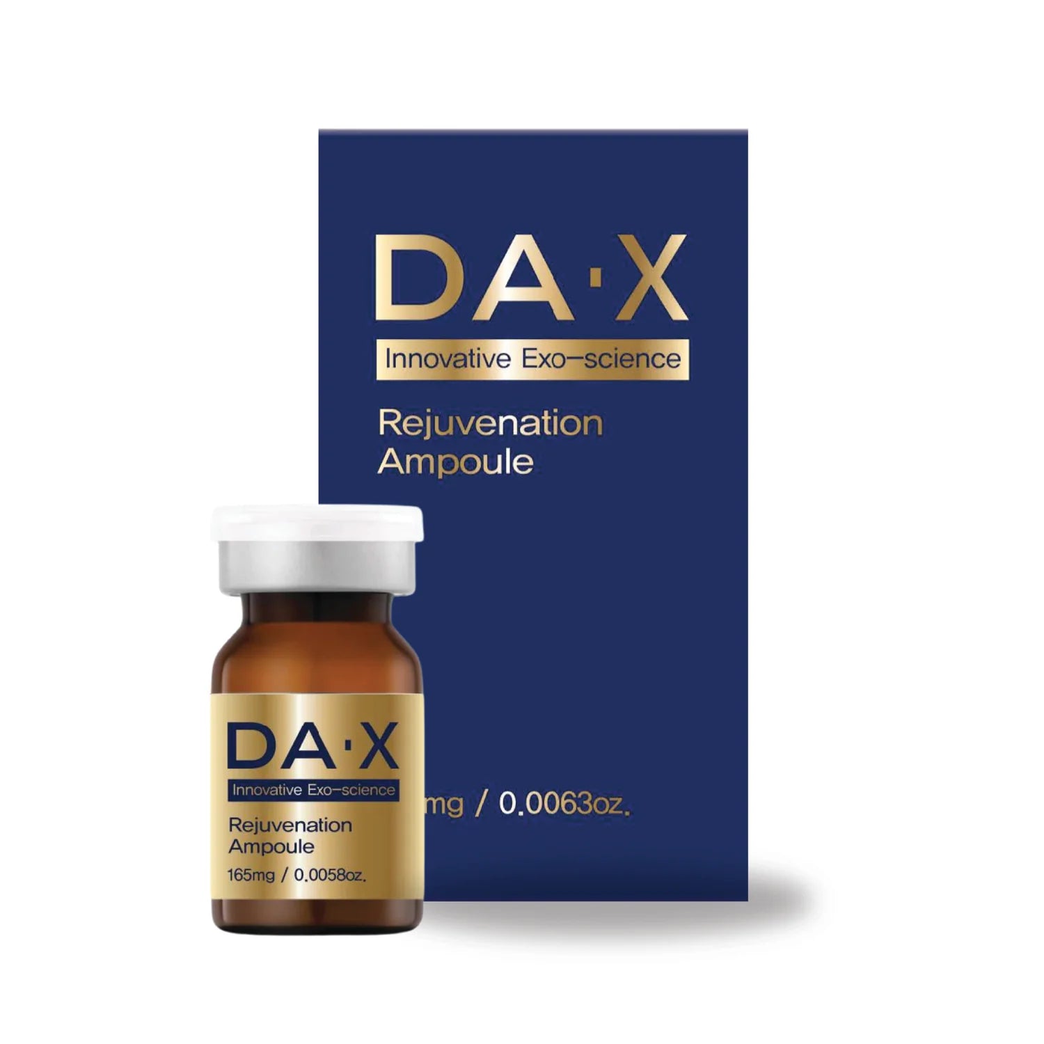 Da-x exosomes, vial 165 mg - 10 billion exosomes, glutathione, tranexa   acidul hialuronic