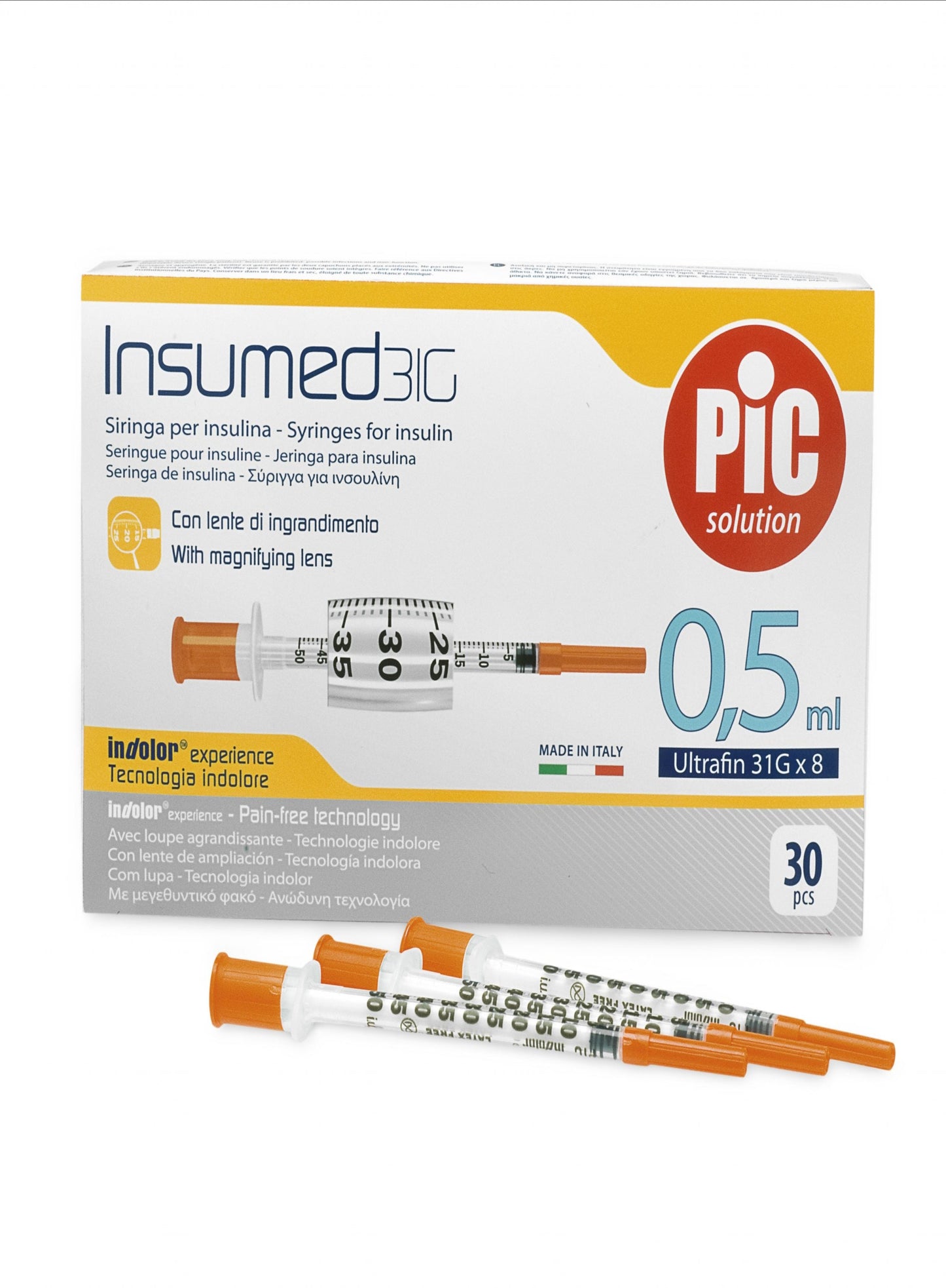 Seringi 0.5 ml, 30buc/cutie pentru toxina – Consumabile, 30x0.5 x 30 buc
