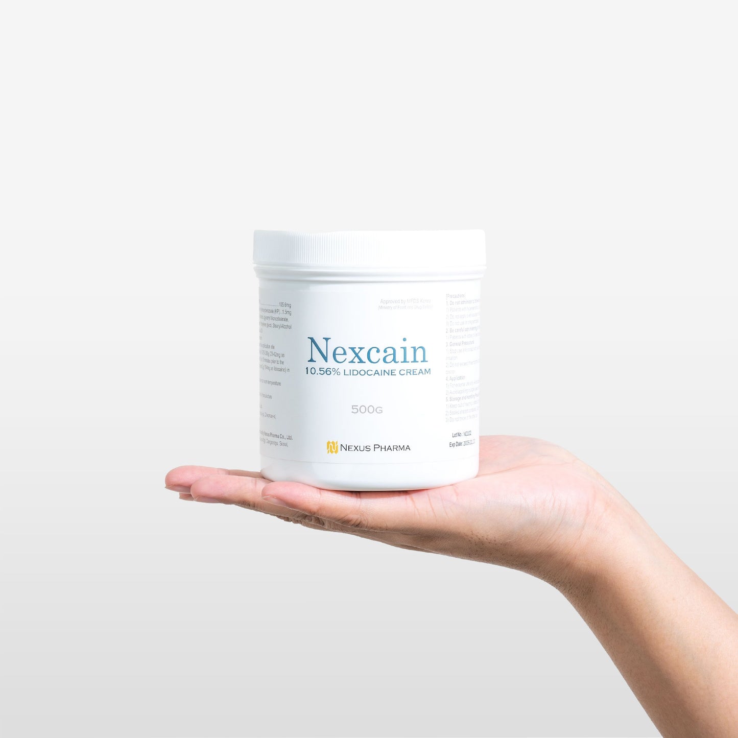 Crema Anestezica Nexcaine 500g, 10.56% Lidocaine