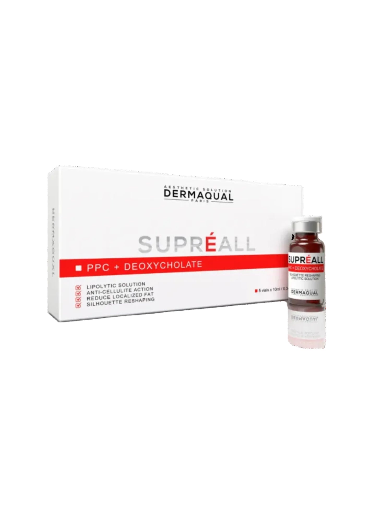 Dermaqual Supreall Soluție injectabilă lipolitică – Lipoliză, 1x10ml