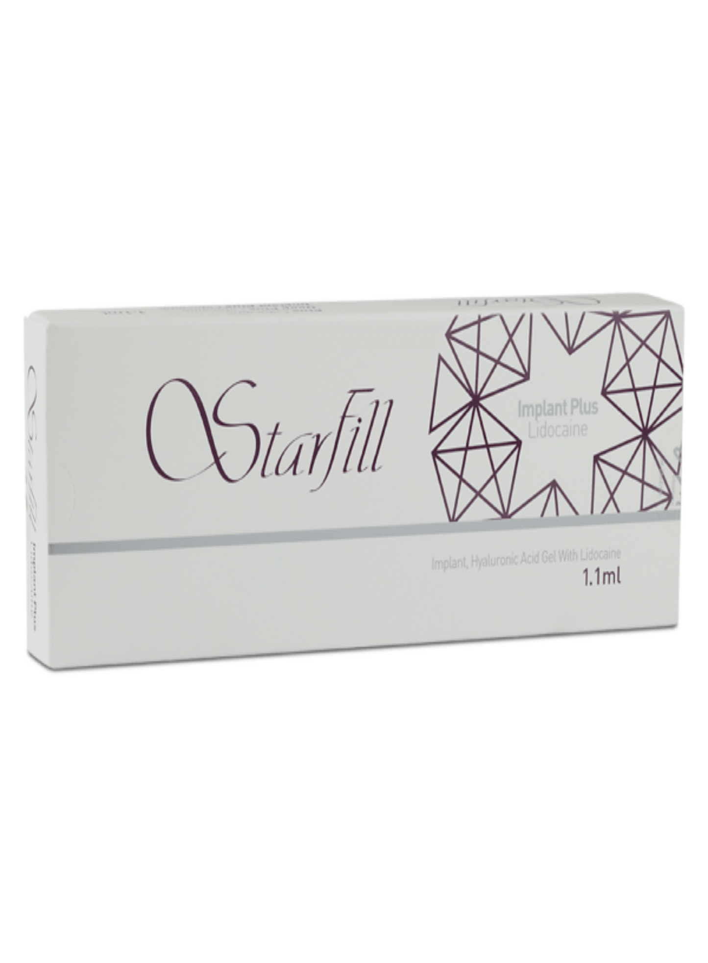 Acide Hyaluronique StarFill Implant Plus Lidocaïne - Seringue 1,1 ml
