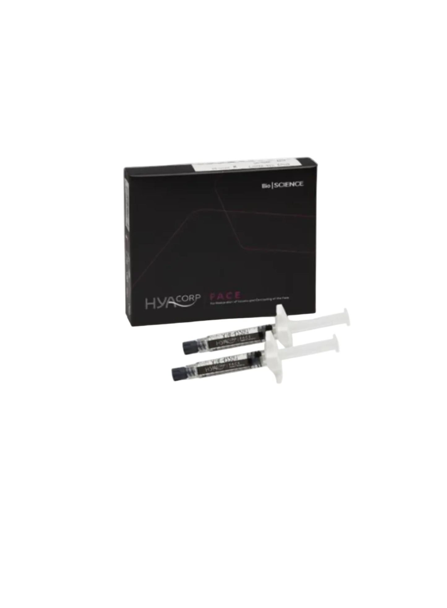 HYAcorp Face, 2x2ml acid hialuronic pentru fata riduri medii