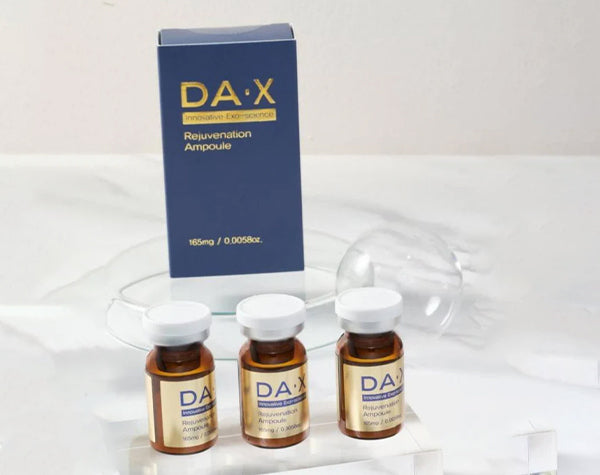 Da-x exozomi, fiola 165 mg - 10 miliarde exozomi , glutathion , acid tranexamic
