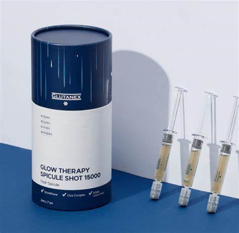 GLOW THERAPY SPICULE SHOT 15000 HYAL-SPICULE – Ser cu Spicule si Acid Hialuronic 2ml x 7 ea