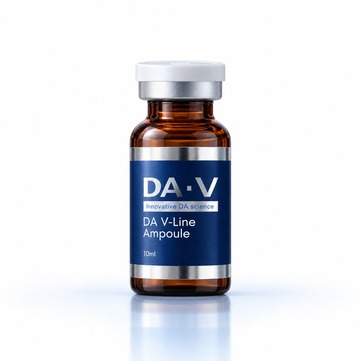 DA-V 10 ml – flacon pe fundal alb